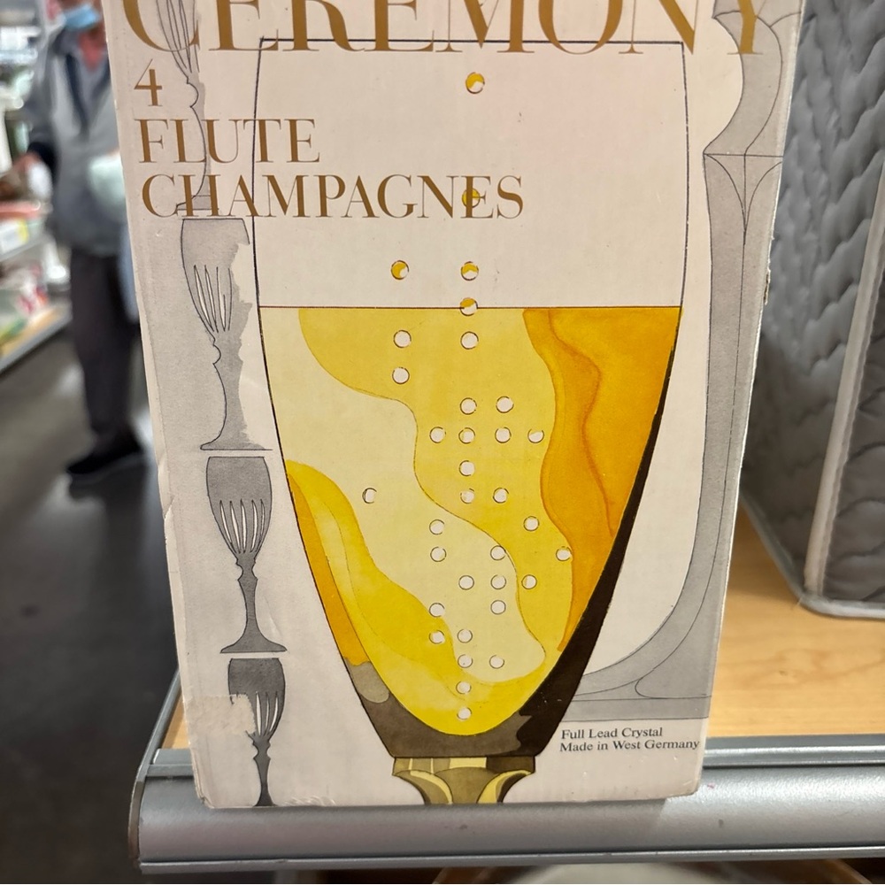 ECHT Lead Crystal Champagne Flute
